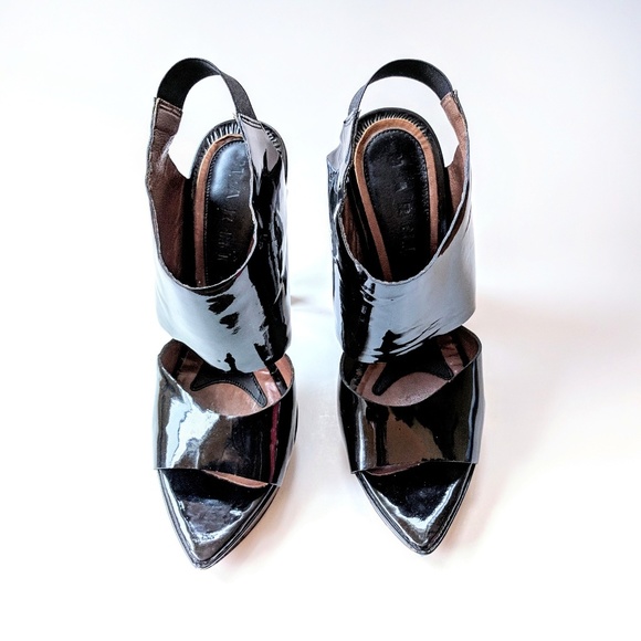 Marni platform patent heels black sandals, 37 - Picture 2 of 8